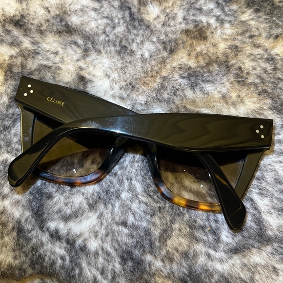 Celine Cat-Eye Black & Brown Sunglasses! - Picture 3 of 14
